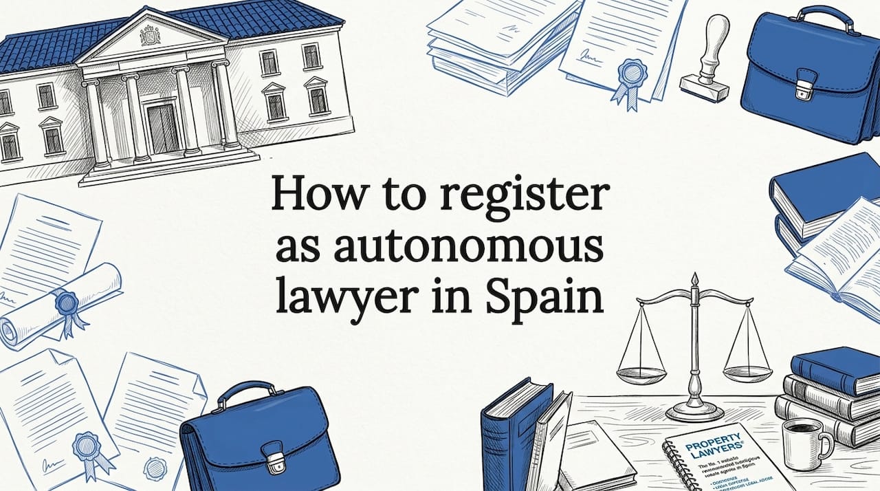How to register as autonomous lawyer in Spain