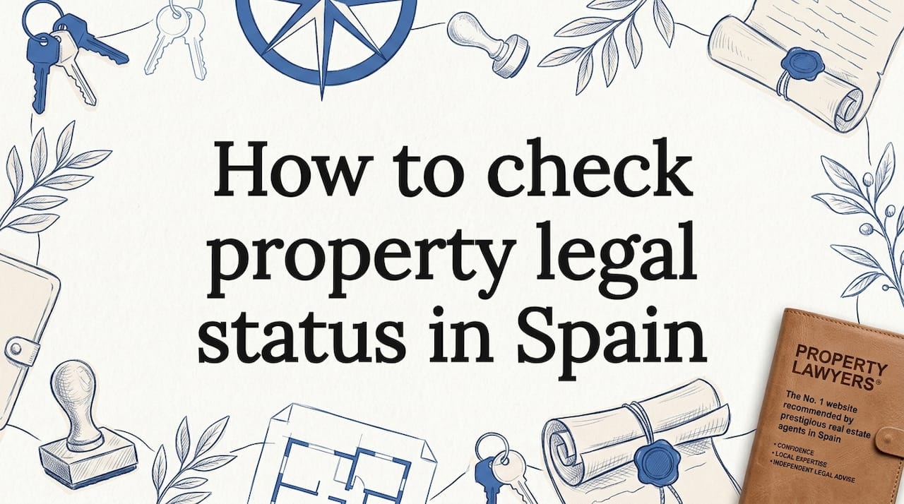 How to check property legal status in Spain