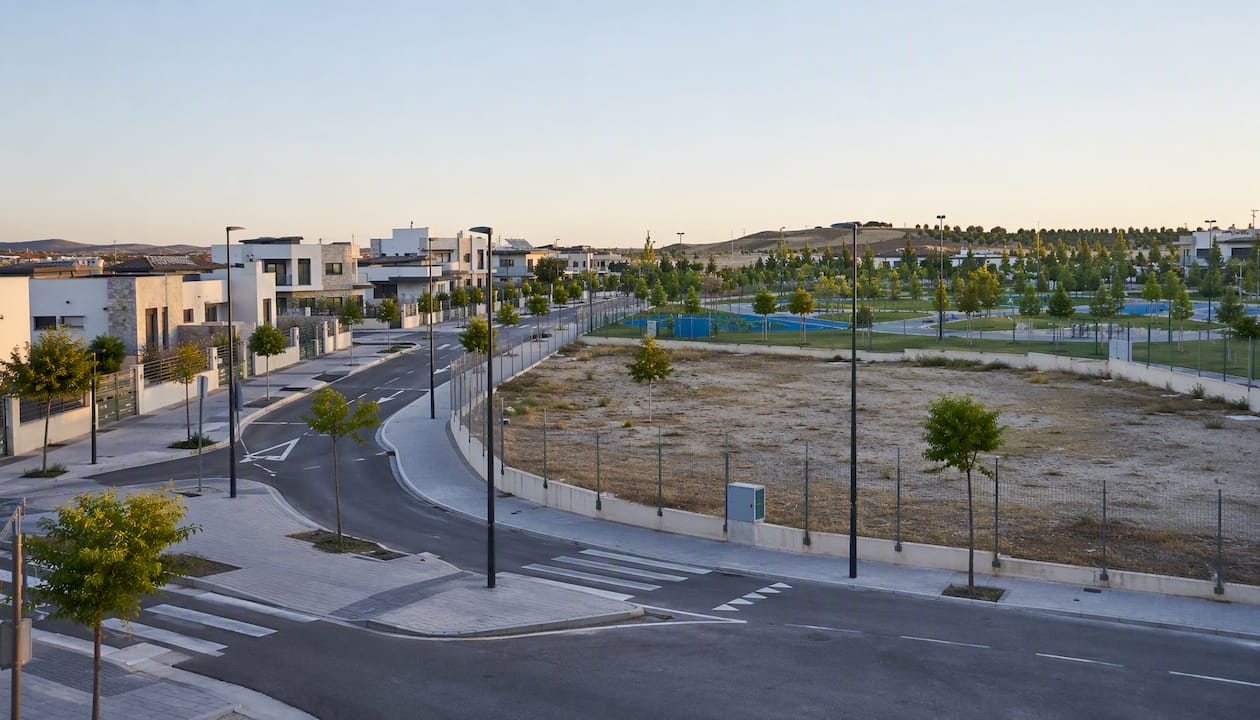 New residential development in Spain
